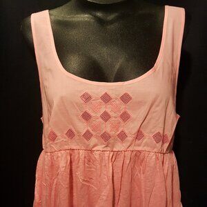 NWOT American Eagle Pink Babydoll Sleeveless Tank Top
